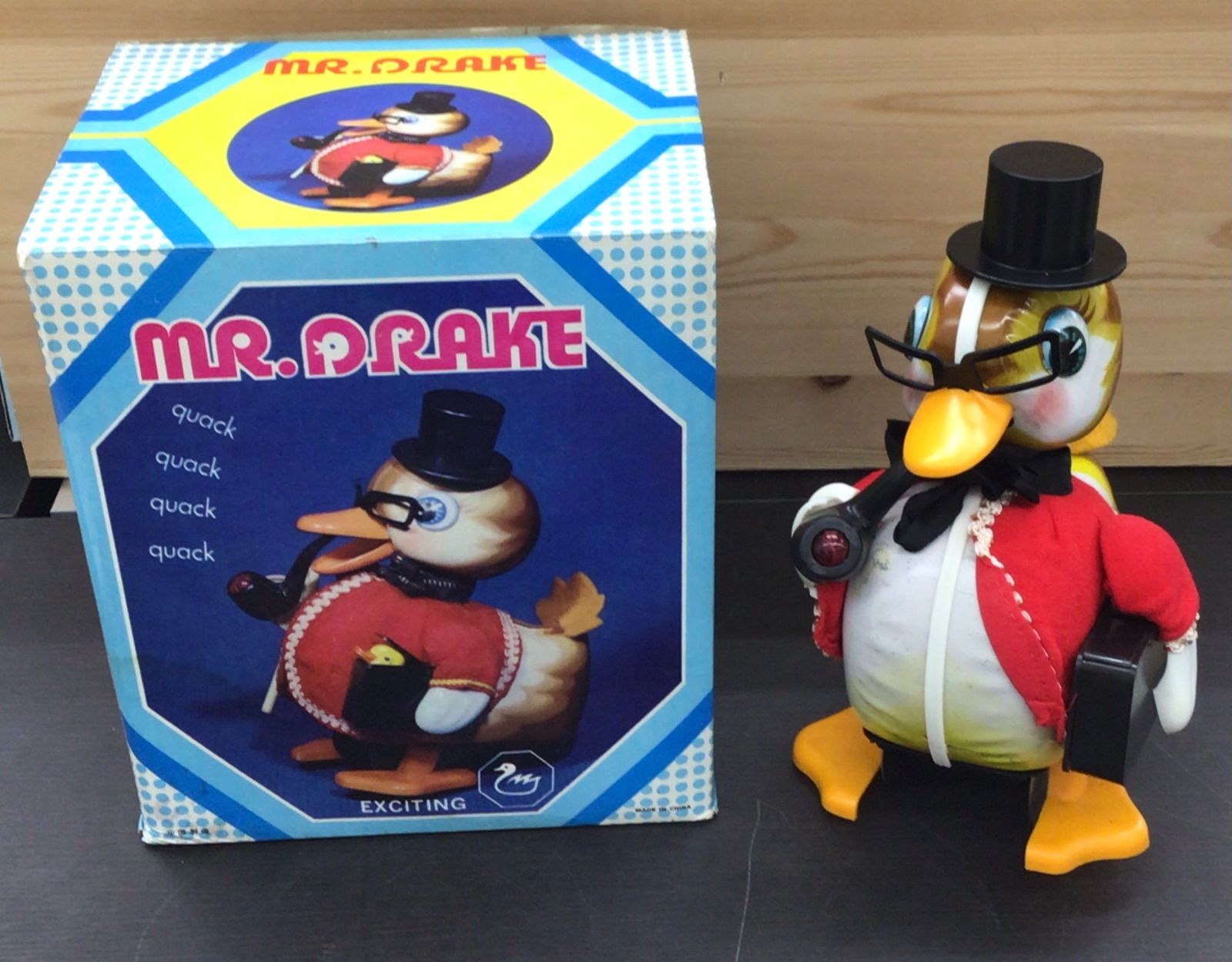 【中古・現状品】Mr.DRAKE　ブリキのおもちゃ　希少　動作未確認　K-126