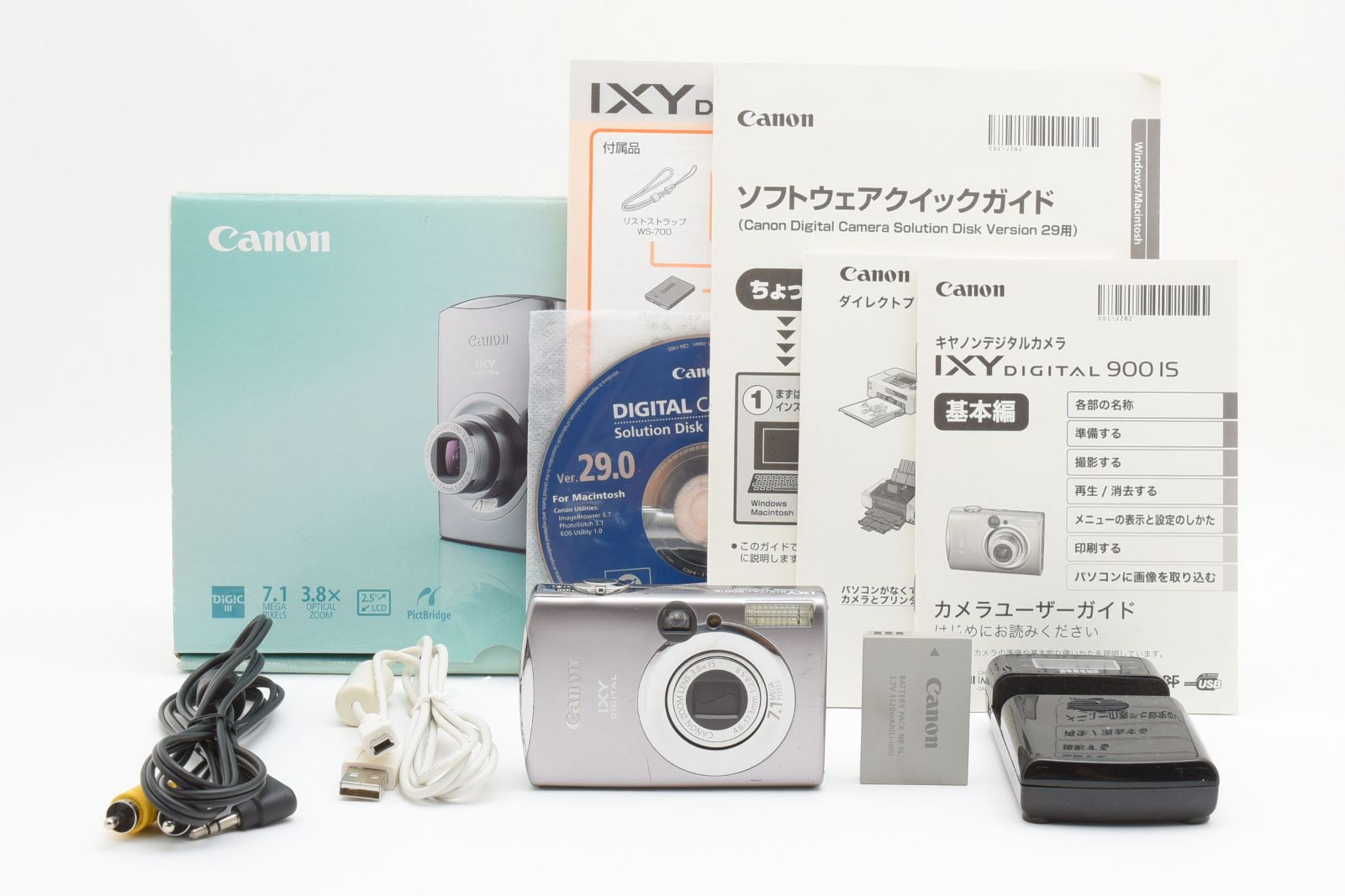 ★良品★ キヤノン CANON IXY DIGITAL 900 IS OB4354 #1835