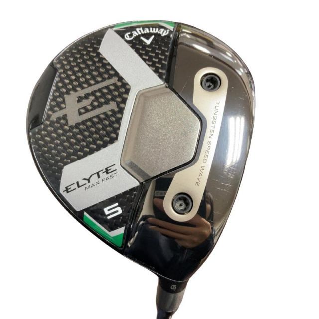 【中古】 キャロウェイ ELYTE MAX FAST 5W フェアウェイウッド FW LIN-Q GREEN 40 for CW(ELYTE FW) (フレックスR) メンズ 男性用 右利き 右用 Cランク ゴルフクラブ