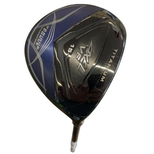 【中古】 つるや AXEL VF 3W フェアウェイウッド FW VF Speeder (フレックスS) メンズ 男性用 右利き 右用 Cランク ゴルフクラブ