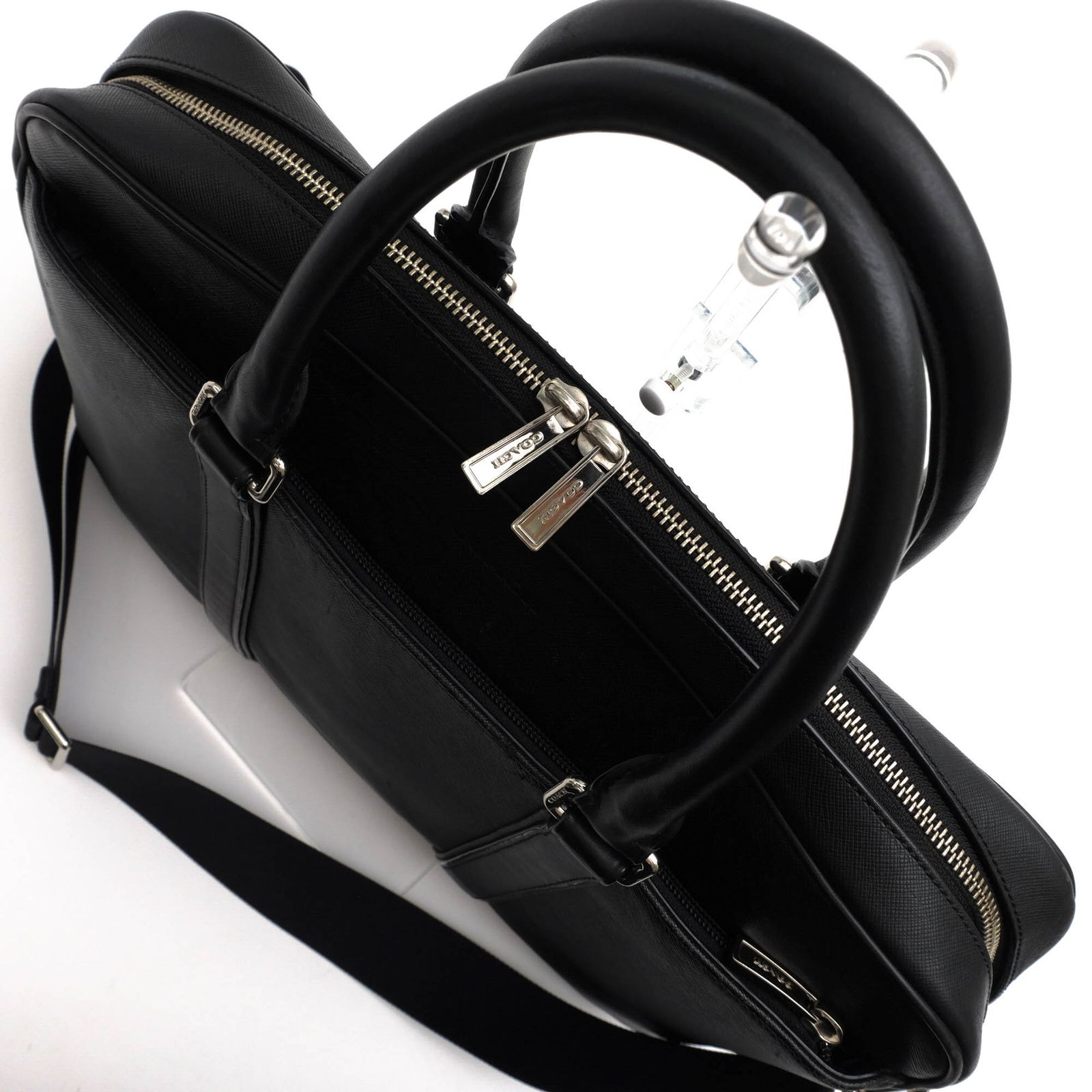 コーチ／COACH バッグ ブリーフケース ビジネスバッグ 鞄 ビジネス メンズ 男性 男性用 レザー 革 本革 ブラック 黒  F71250 Lexington Saffiano Leather Zip Top Brief レキシントン ジップトップ ブリーフ 2WAY ショルダーバッグ 大人気，お得 コーチ／COACH バッグ ブリーフケース ビジネスバッグ 鞄