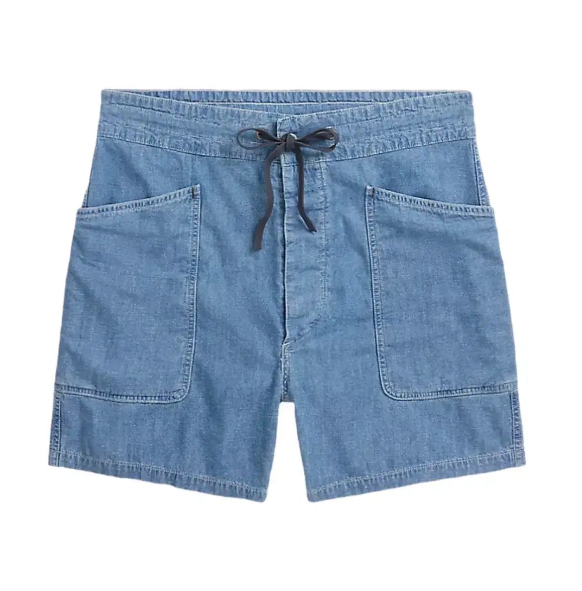 32 RRL(ダブルアールエル) Indigo (インディゴ) Cotton (コットン) Linen (リネン) Chambray (シャンブレー) Shorts (ショーツ) Indigo (インディゴ) Rinse (リンス)