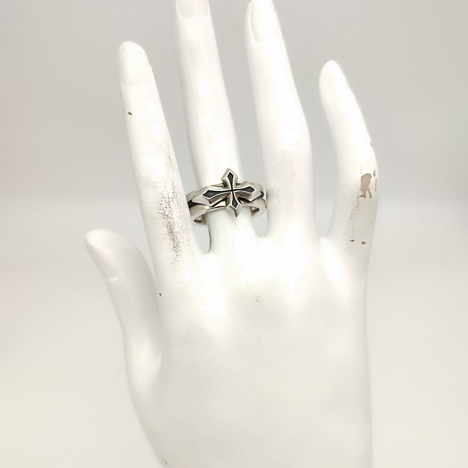 美品】Bloody Mary ブラッディマリー シルバークロスリング SILVER 