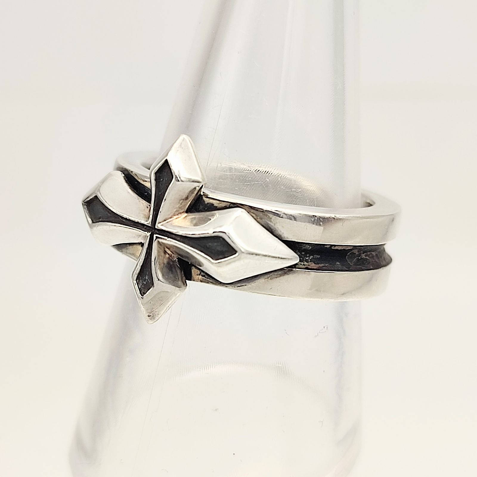 美品】Bloody Mary ブラッディマリー シルバークロスリング SILVER 