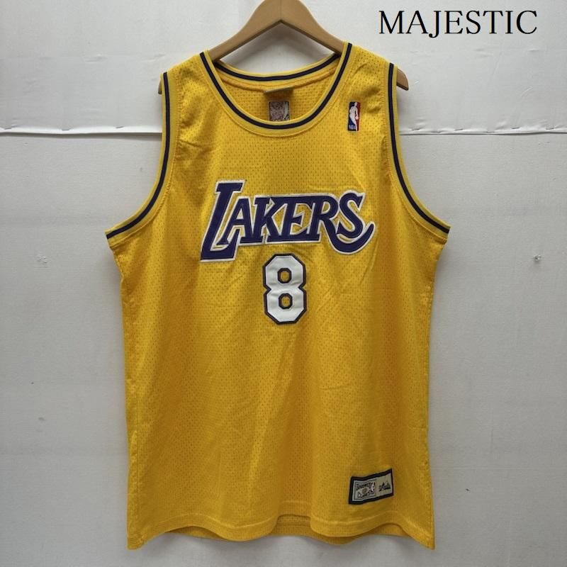マジェスティック HARDWOOD CLASSICS NBA LAKERS KOBE BRYANT コービー ブライアント ユニフォーム メンズ - ISItems【USED】【古着】【中古】50160765