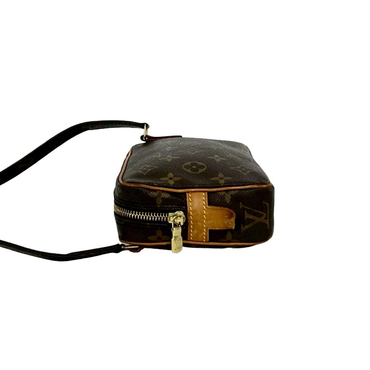 極 美品 LOUIS VUITTON ルイヴィトン ポシェット マルリーバンド
