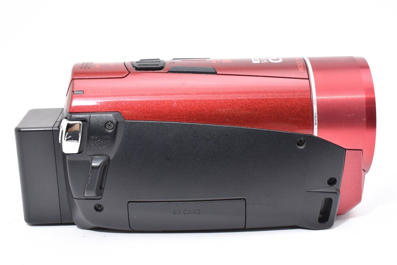 外観美品・完動品】Canon iVIS HF M52 レッド 32GB内蔵 Wi-Fi デジタル