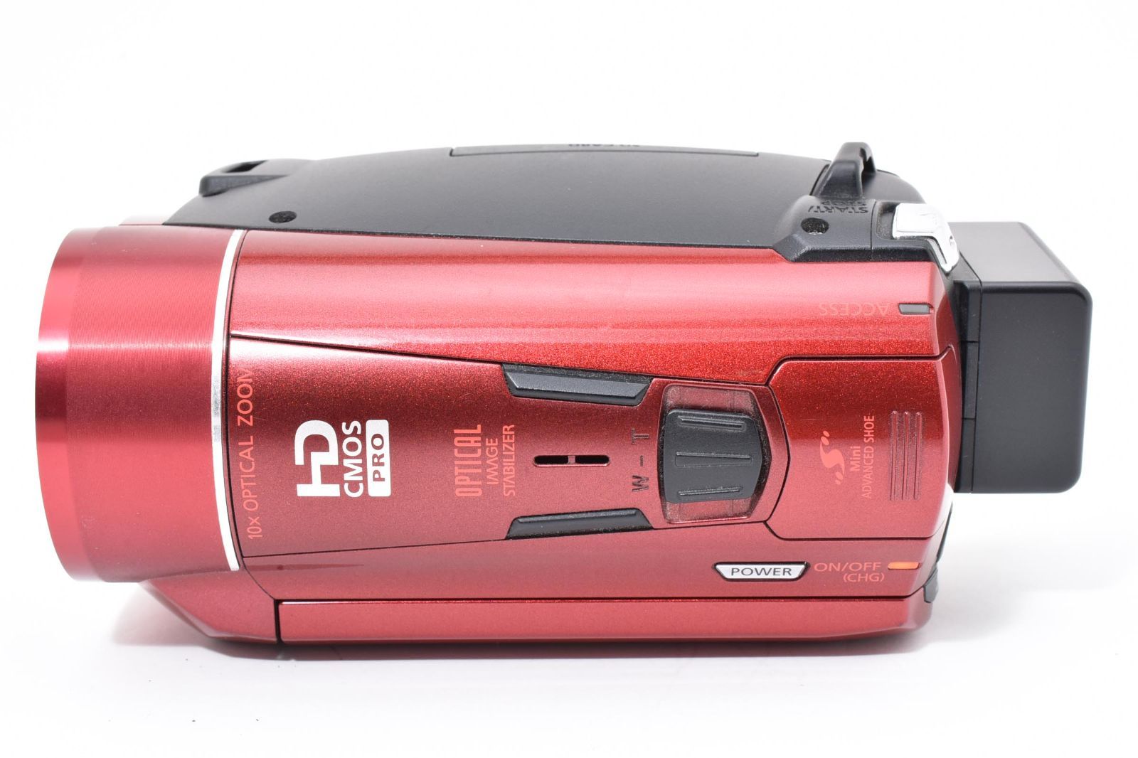 外観美品・完動品】Canon iVIS HF M52 レッド 32GB内蔵 Wi-Fi デジタル