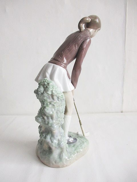 LLADRO リヤドロ フィギュリン 磁器人形 ナイスパット レディ