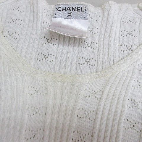 シャネル CHANEL 05P P25430V01807 AM083 半袖 ニット セーター