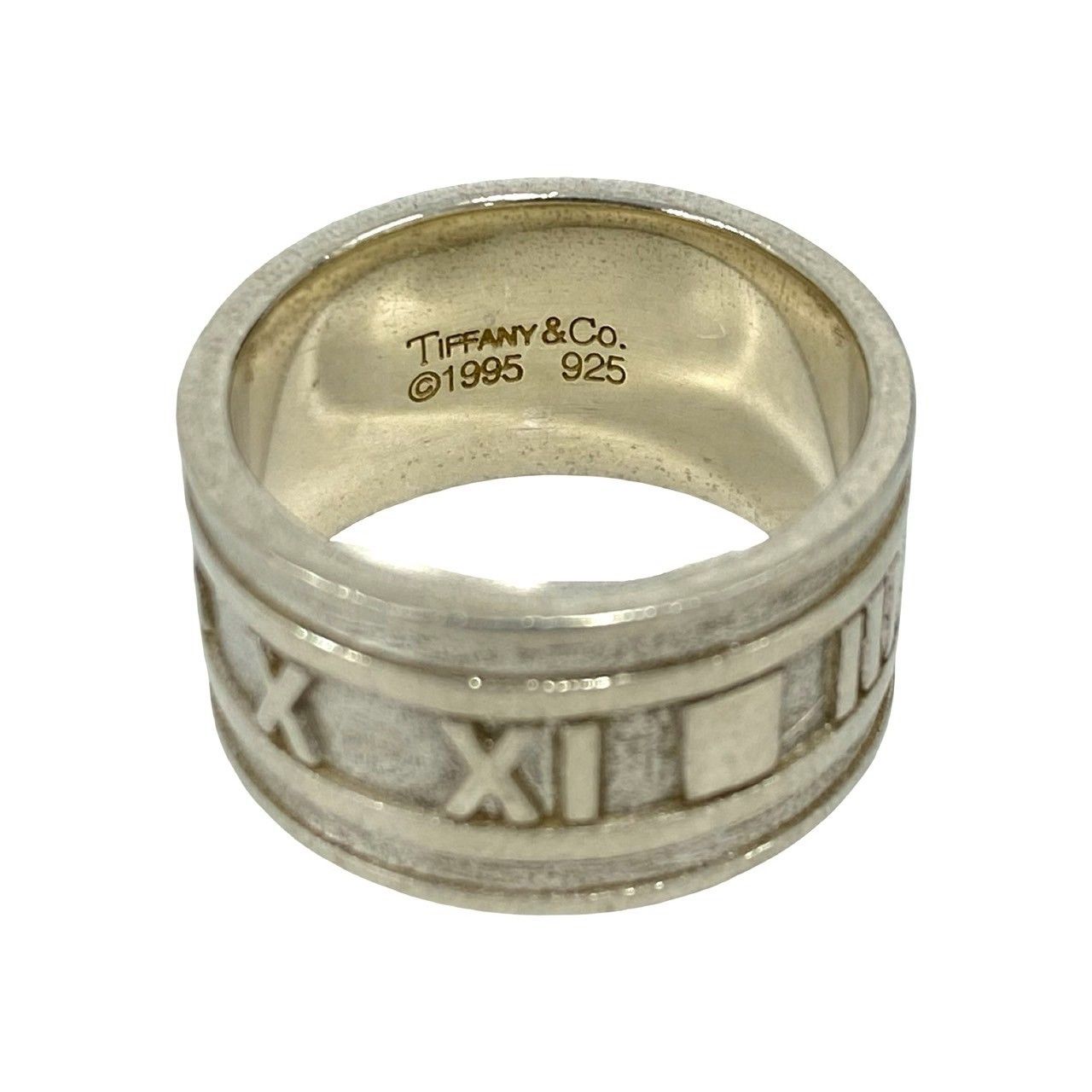 極 美品 TIFFANY&Co. ティファニー ヴィンテージ アトラス ワイド 