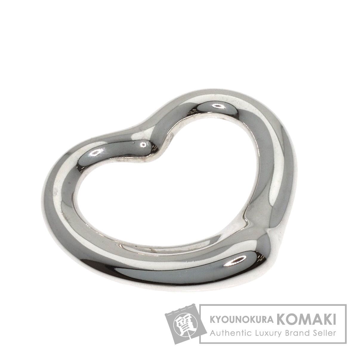 TIFFANY&Co. ティファニー オープンハート ペンダントトップ SV レディース [中古]