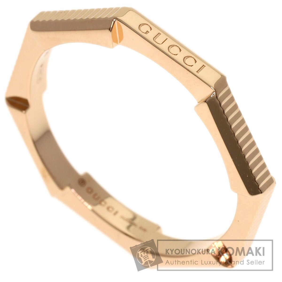 GUCCI グッチ リンク トゥ ラブ #15 リング・指輪 K18PG レディース [中古]