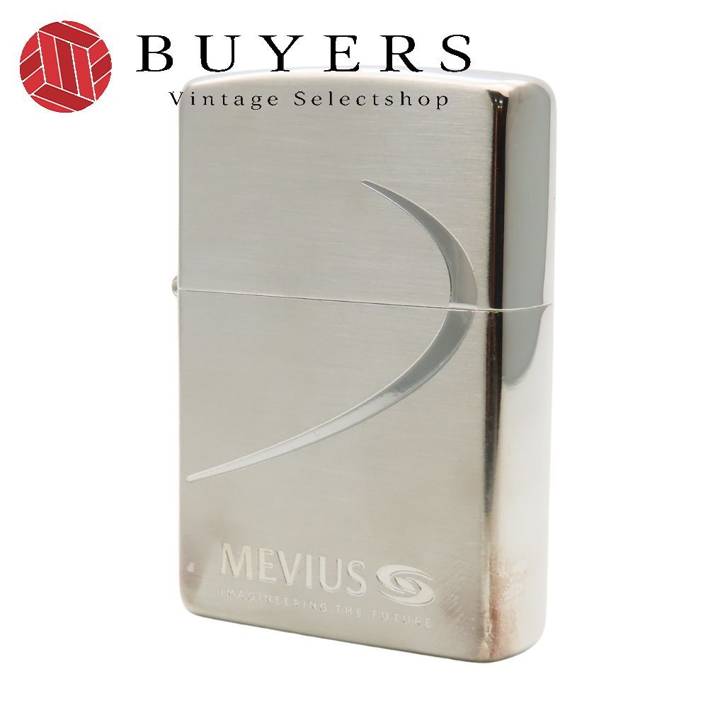 【中古】 ジッポ ライター メタル シルバー MEVIUS メビウス 喫煙具 メンズ 男性 ZIPPO