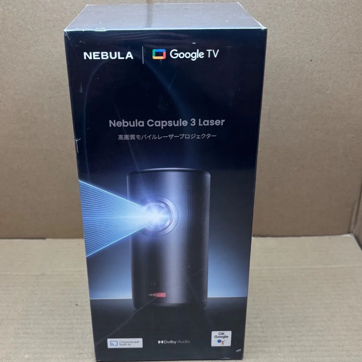 新品未開封 Anker Nebula Capsule 3 Laser レーザー 小型 Google TV