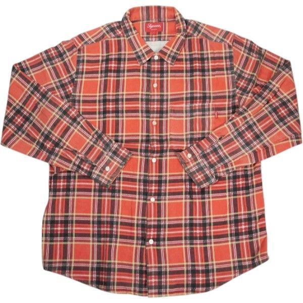 Size【L】 SUPREME シュプリーム 20SS Printed Plaid Shirt Red 長袖シャツ 赤 【中古品-良い】 30010089