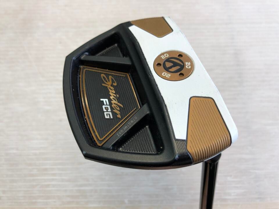 テーラーメイド　Spider FCG BLACK/WHITE SMALL SLANT　パター　中古　ゴルフドゥ！NEXT昭島武蔵野店【最短即日発送】