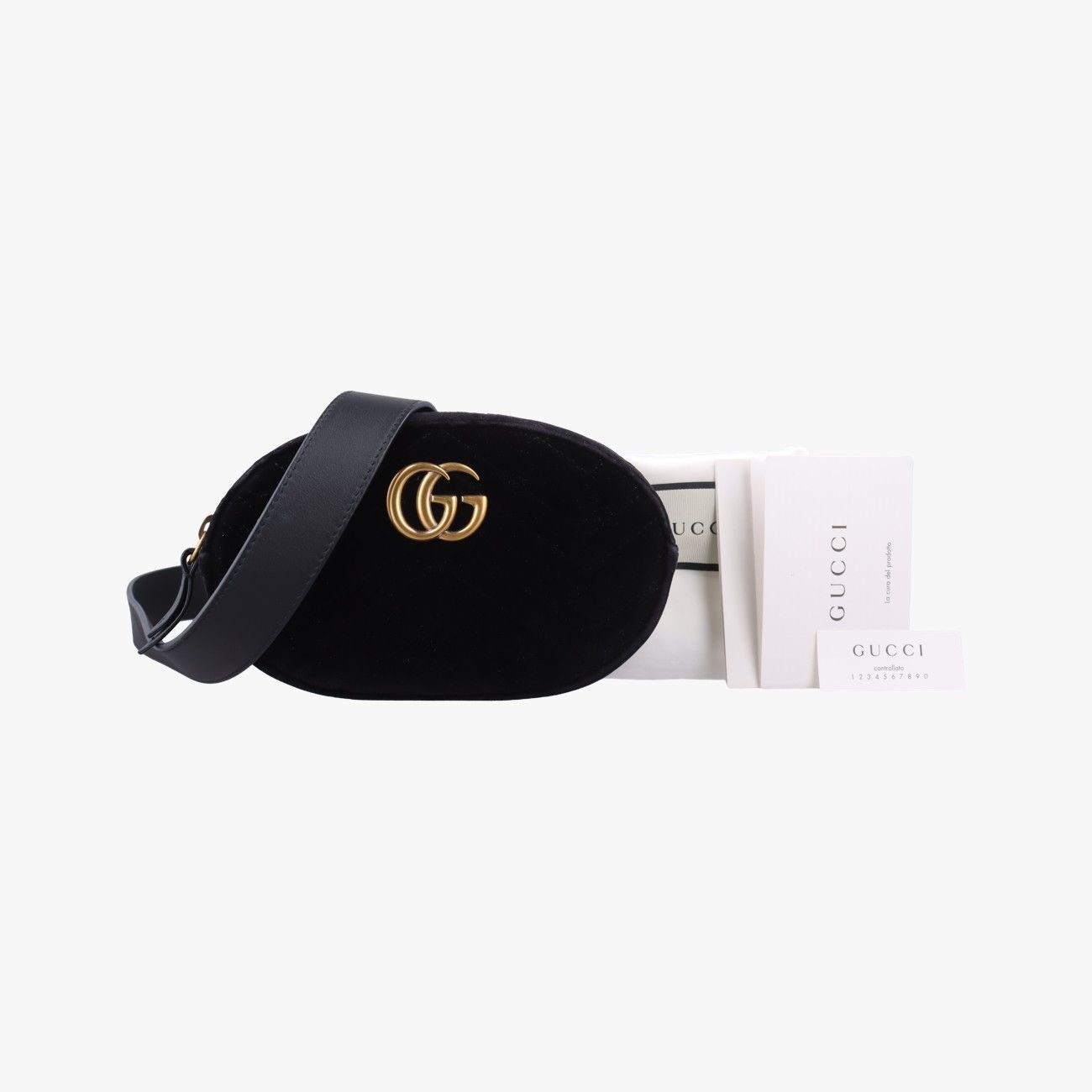 グッチGucciGGマーモント ブラック ベロア 476434 D025135970