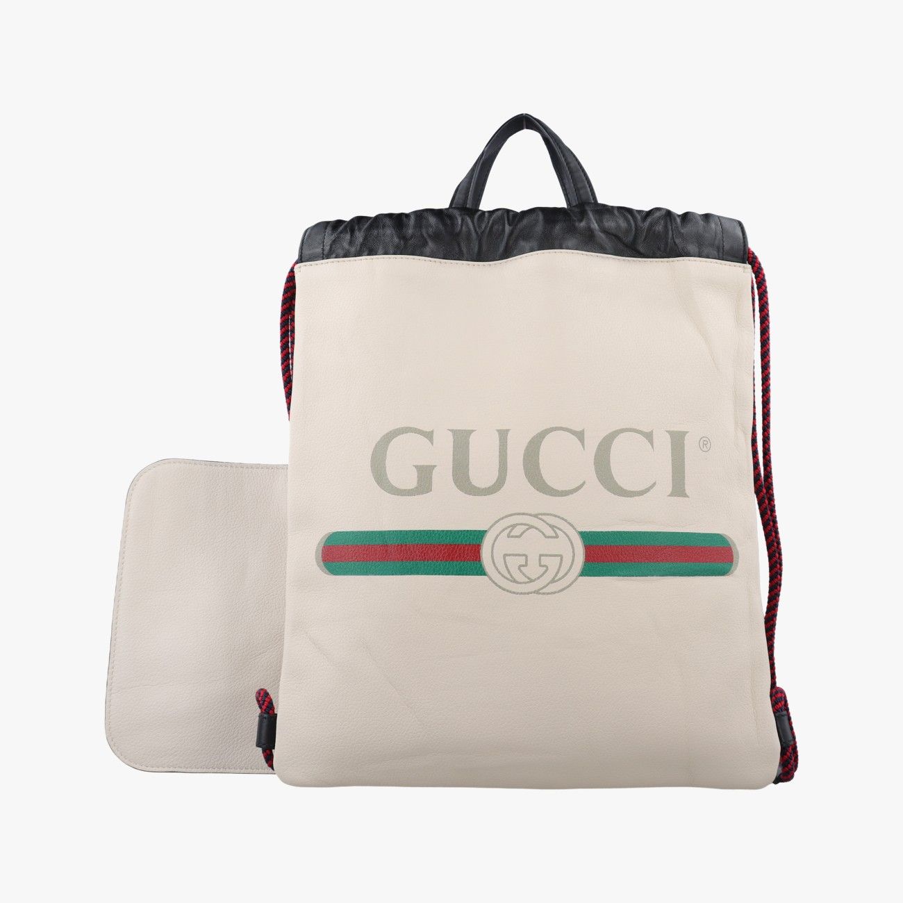 グッチGucciグッチプリント ホワイト レザー 523586 I024981344