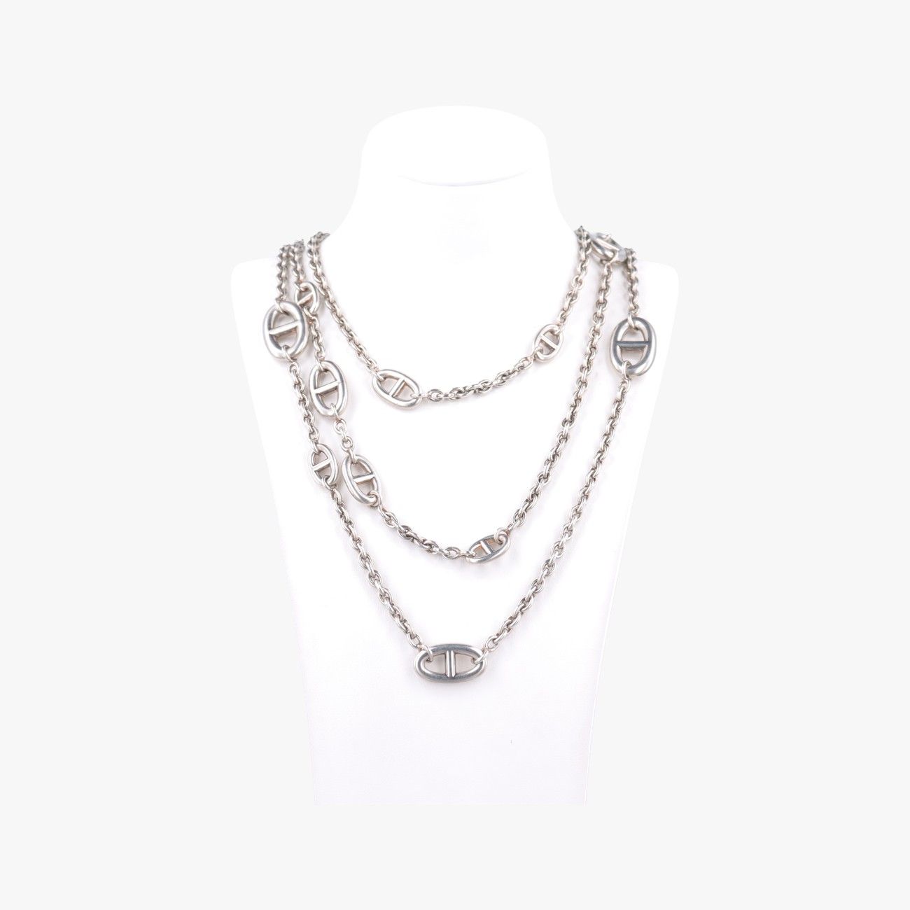 エルメスHermesファランドール シェーヌダンクル アルジャンテ シルバー Ag925 19D039413 109,000円