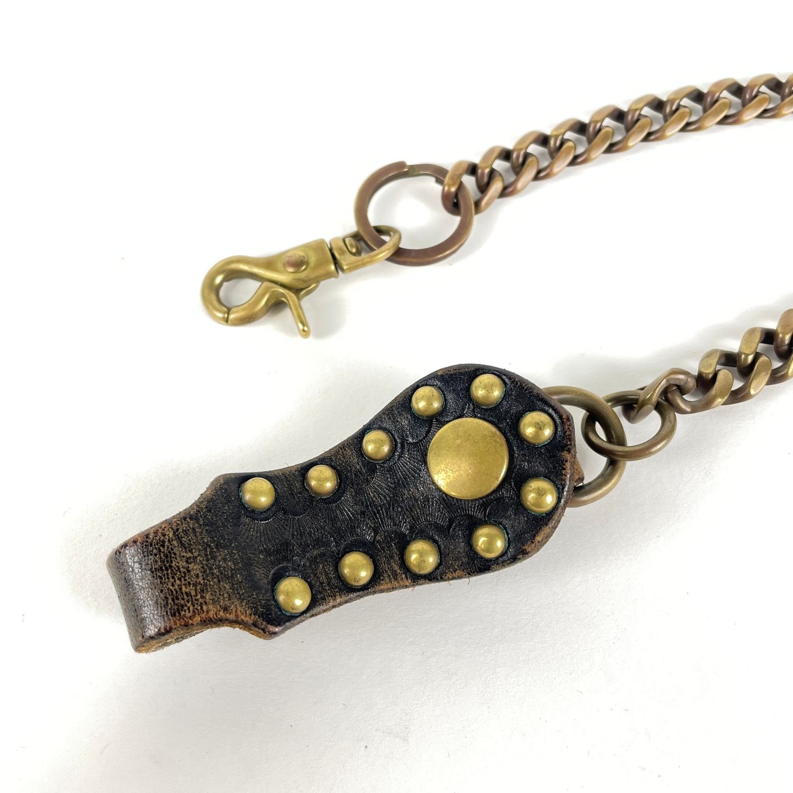 CALEE キャリー WALLET CHAIN ウォレットチェーン レザー サークル
