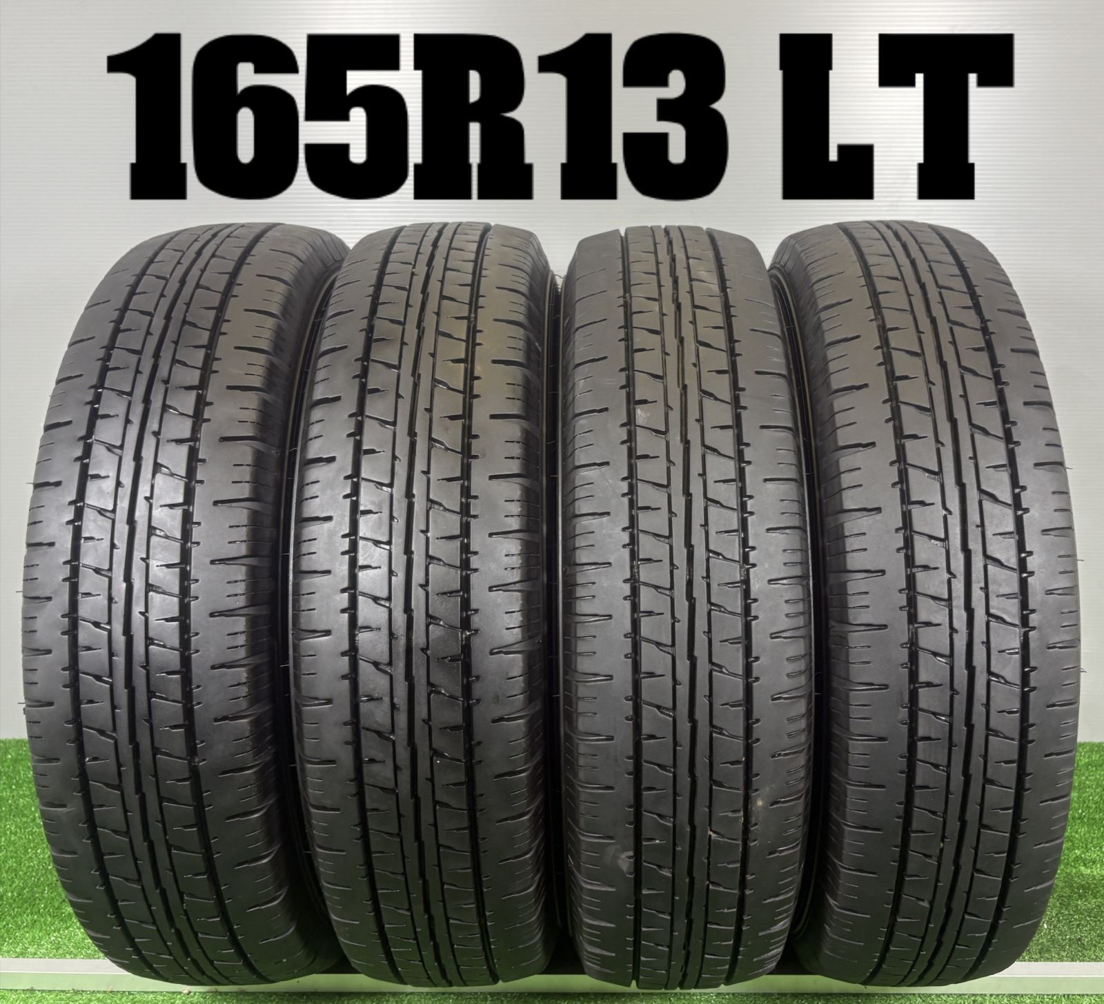 送料無料☆165R13 LT ダンロップ VAN01 2024年製 4本 夏 タイヤ 