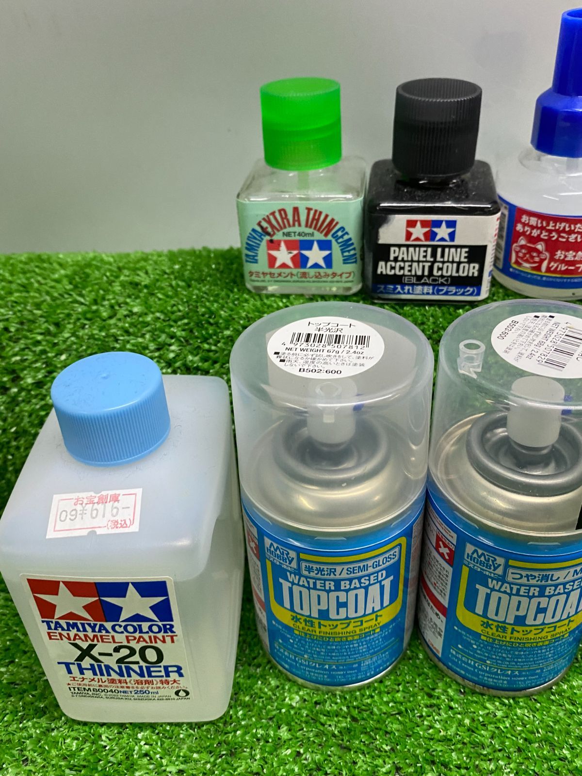 ○ガンダム プラモデル作成 塗装用品 まとめ 大量 アルコール系塗料 