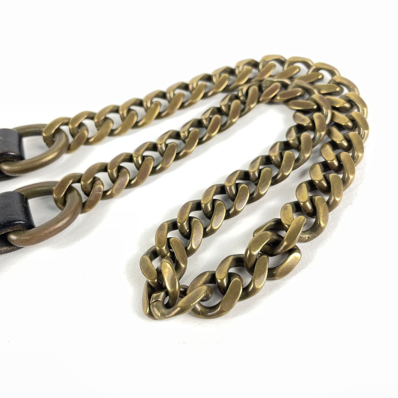 【美品】 CALEE ウォレットチェーン ゴールド 真鍮 calee ウォレットチェーン キャリー 真鍮 CALEE ウォレットチェーン