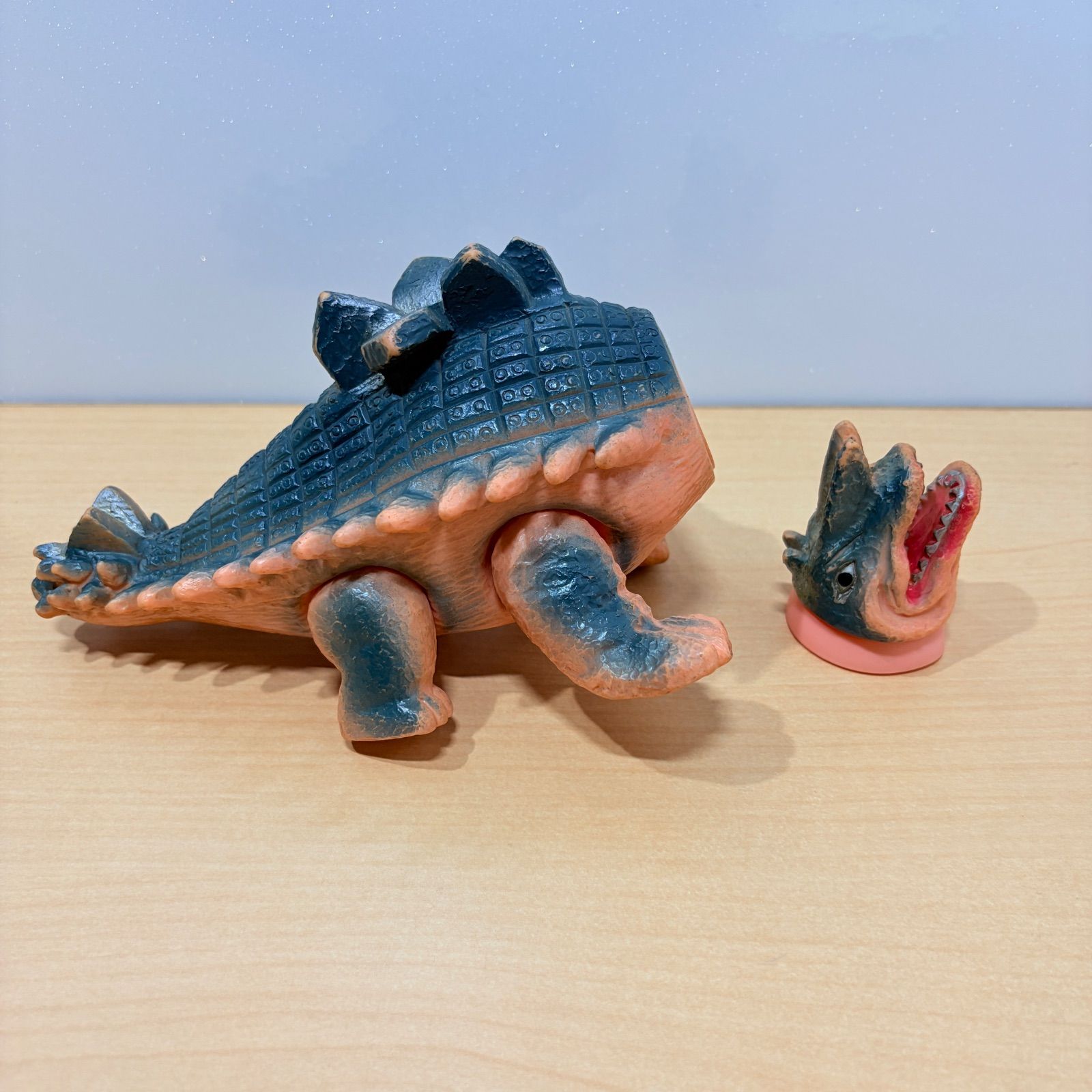 当時物】ブルマァク スカイドン ソフビ ウルトラマン 怪獣 レトロ