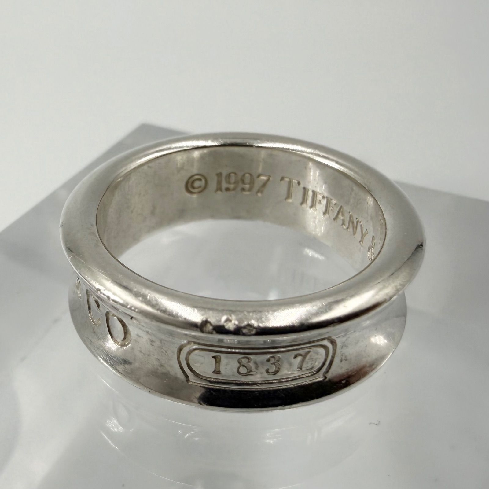 Tiffany & Co.】 ナローリング｜ 1837 シルバー925 13号