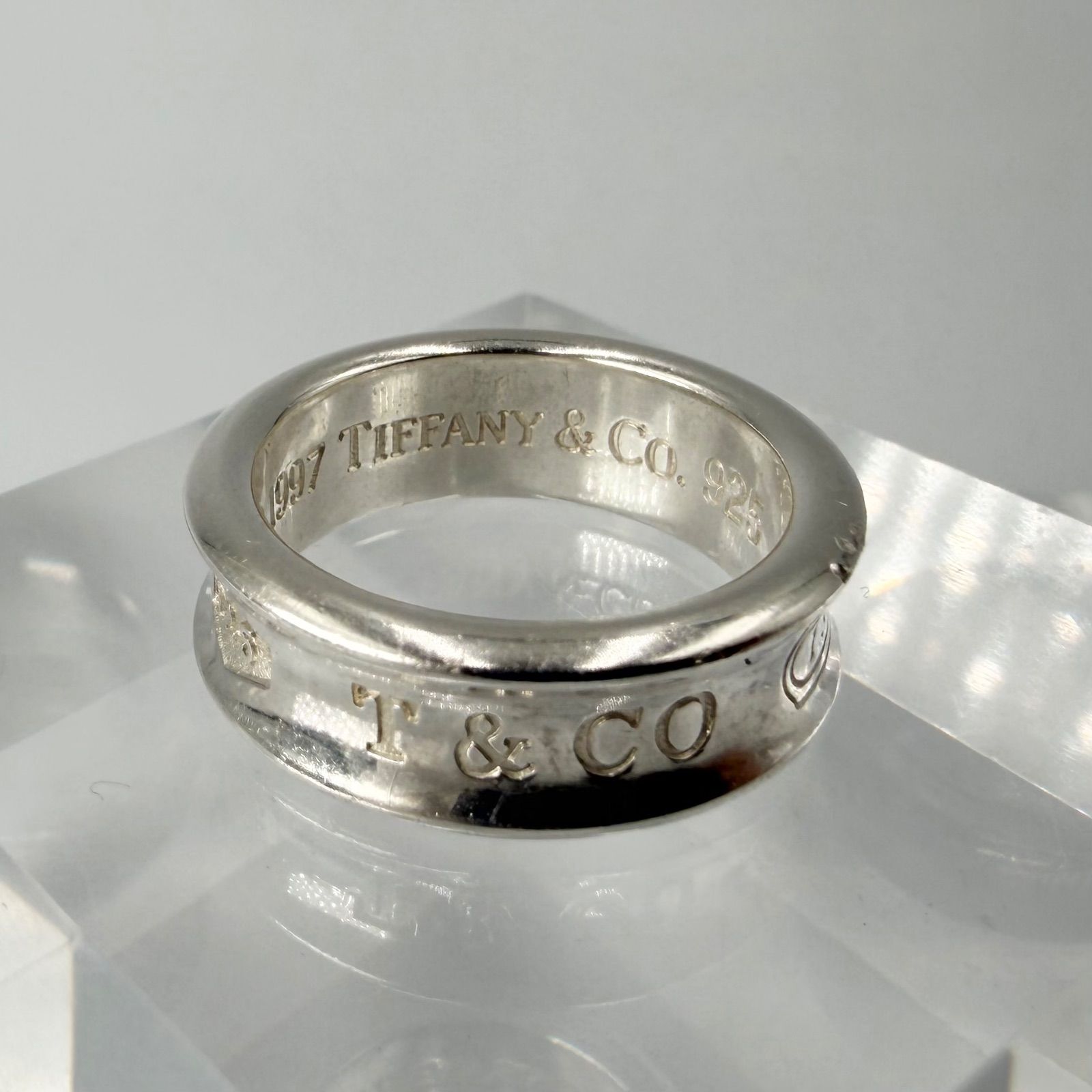 大人気】TIFFANY & Co. 1837 ナローリング シルバー 925 [13号] - メルカリ