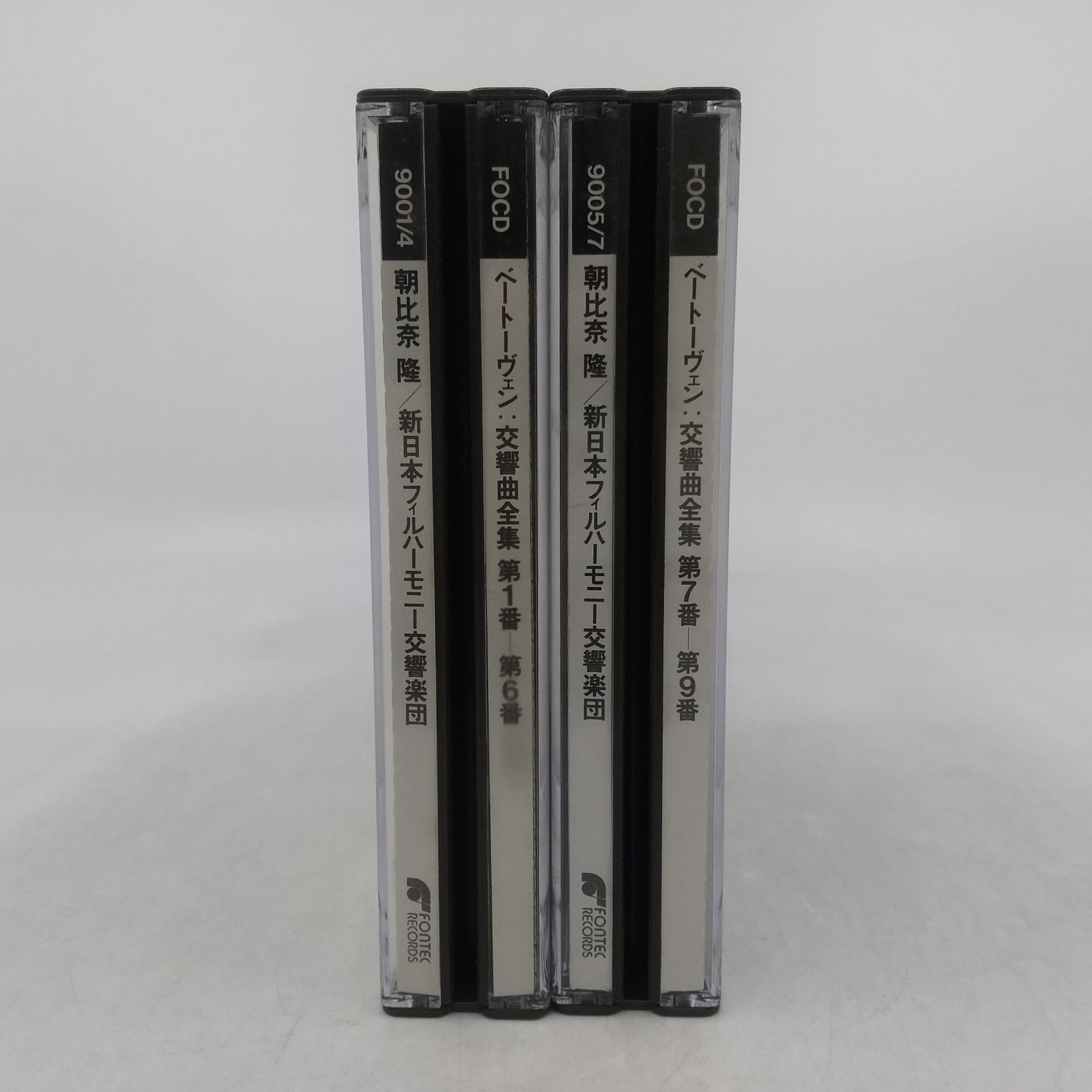 新日本フィルハーモニー交響楽団 朝比奈隆 交響曲全集 CD7枚組