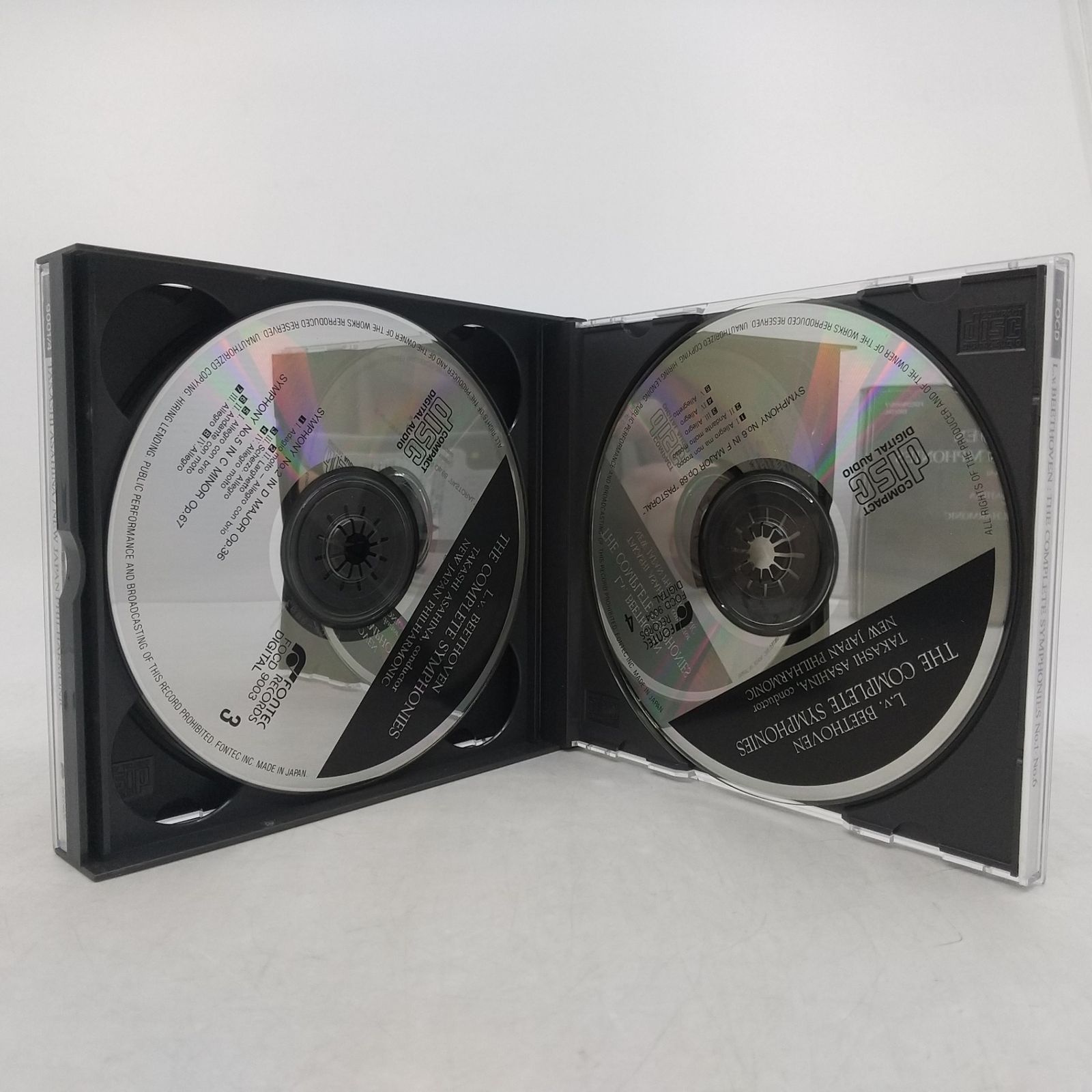 新日本フィルハーモニー交響楽団 朝比奈隆 交響曲全集 CD7枚組