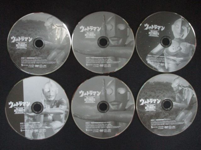 0283▼中古DVD ウルトラマン the movie ULTIMATE DVD COLLECTION 3巻(ディスク6枚)セット ※ディスクのみ
