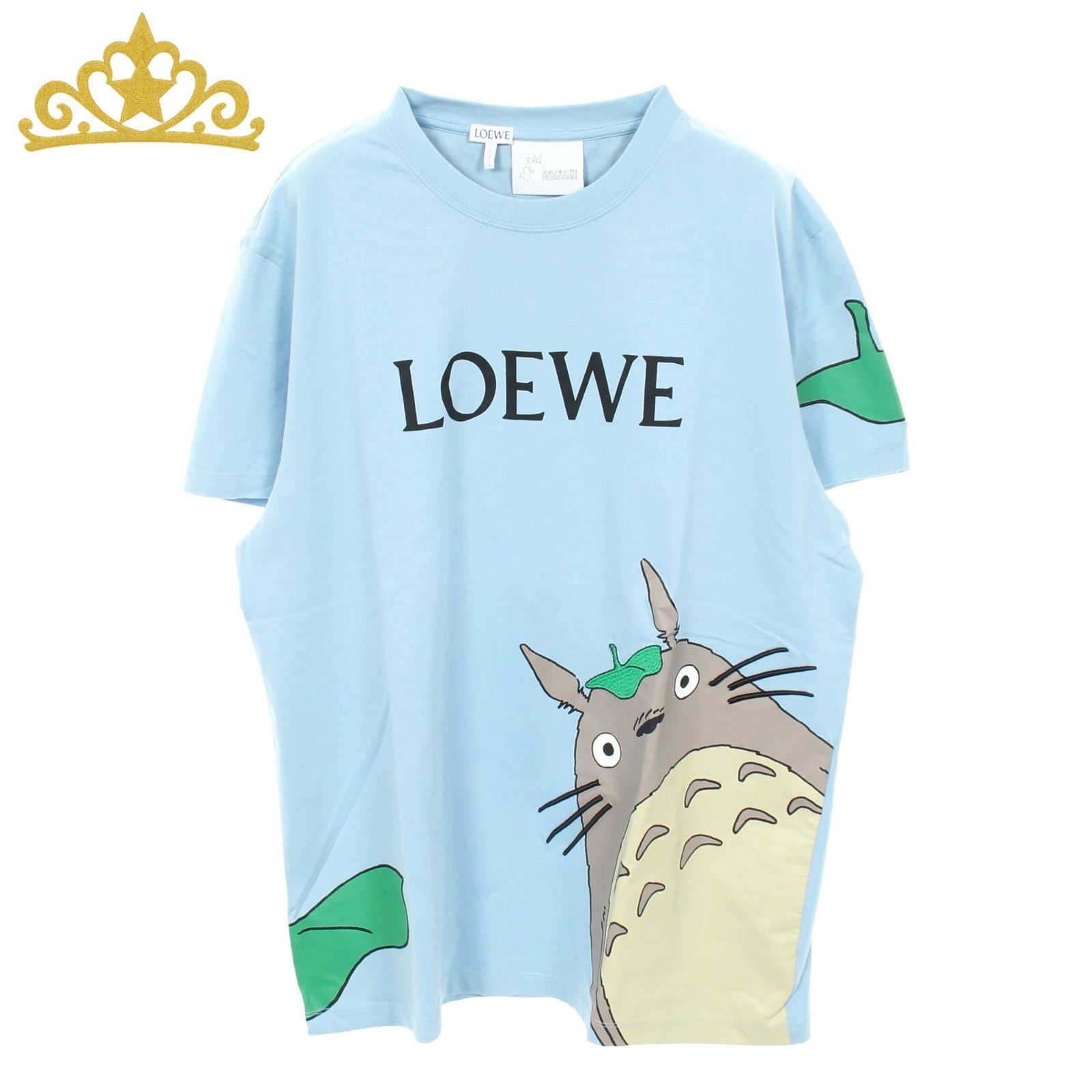 LOEWE × STUDIO GHIBLI となりのトトロ 半袖 Tシャツ コットン ロエベ