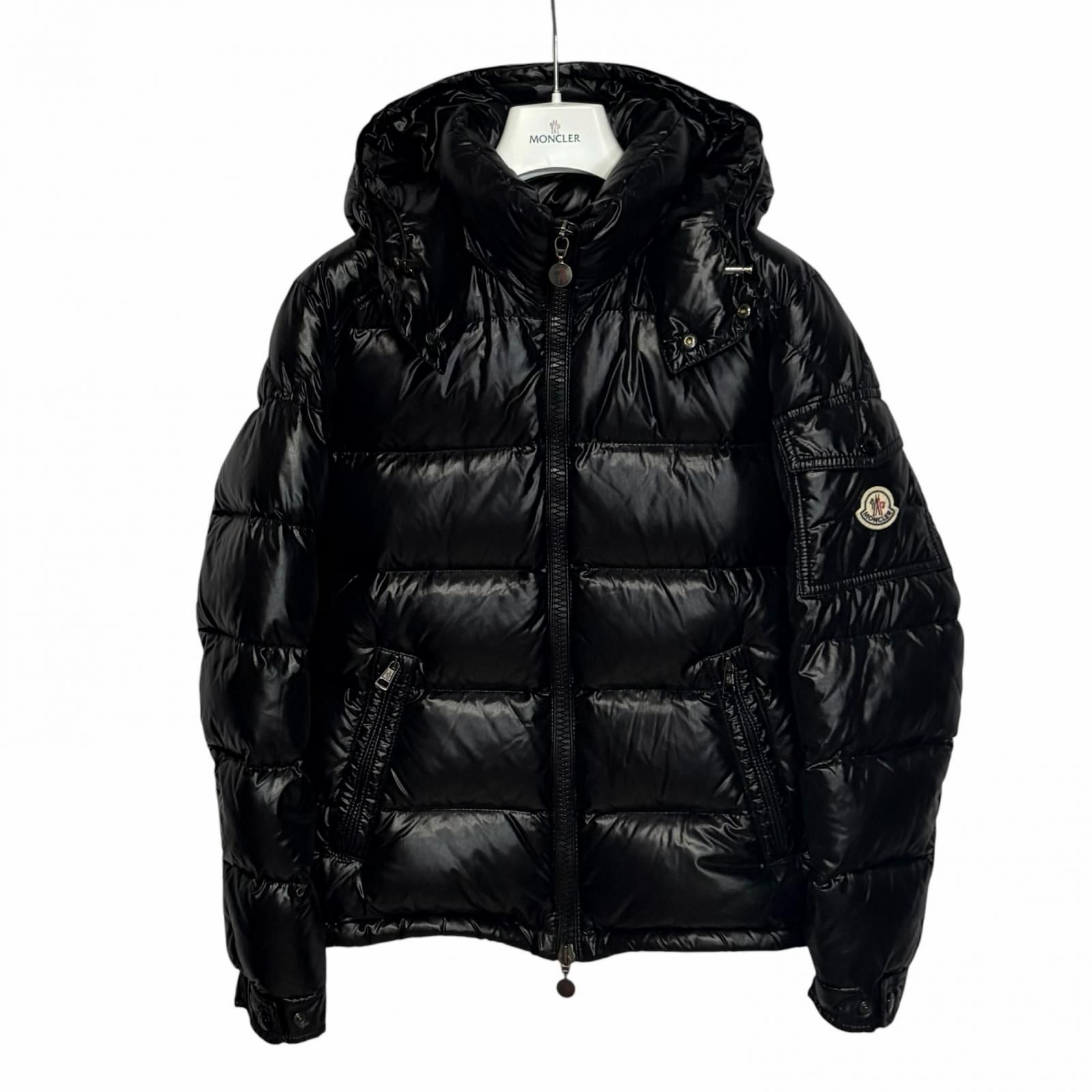 MONCLER/0 /シャイニーブラック /ダウンジャケット /MAYA /型番