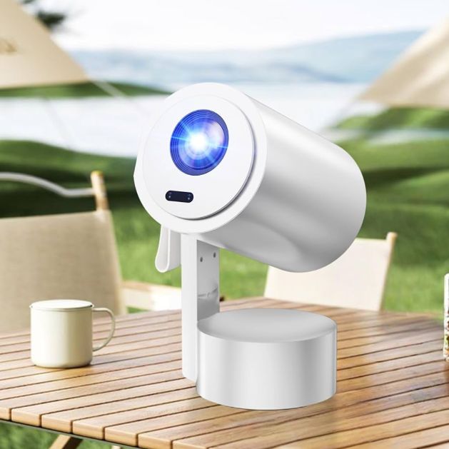 Sainellor プロジェクター Android14.0 Bluetooth5.4 WiFi6 電源不要