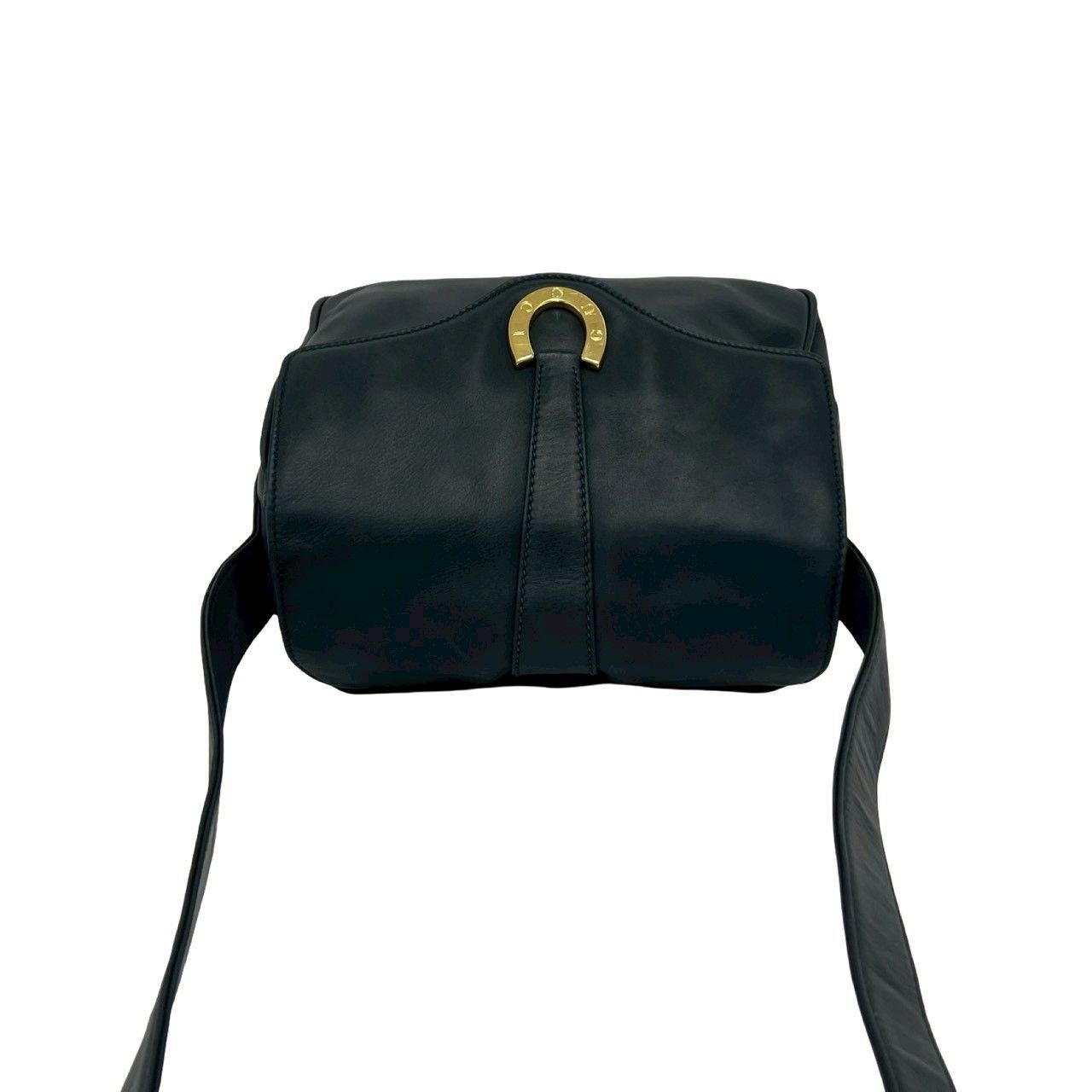 極 美品 GUCCI グッチ オールドグッチ ヴィンテージ ホースシュー 金具 