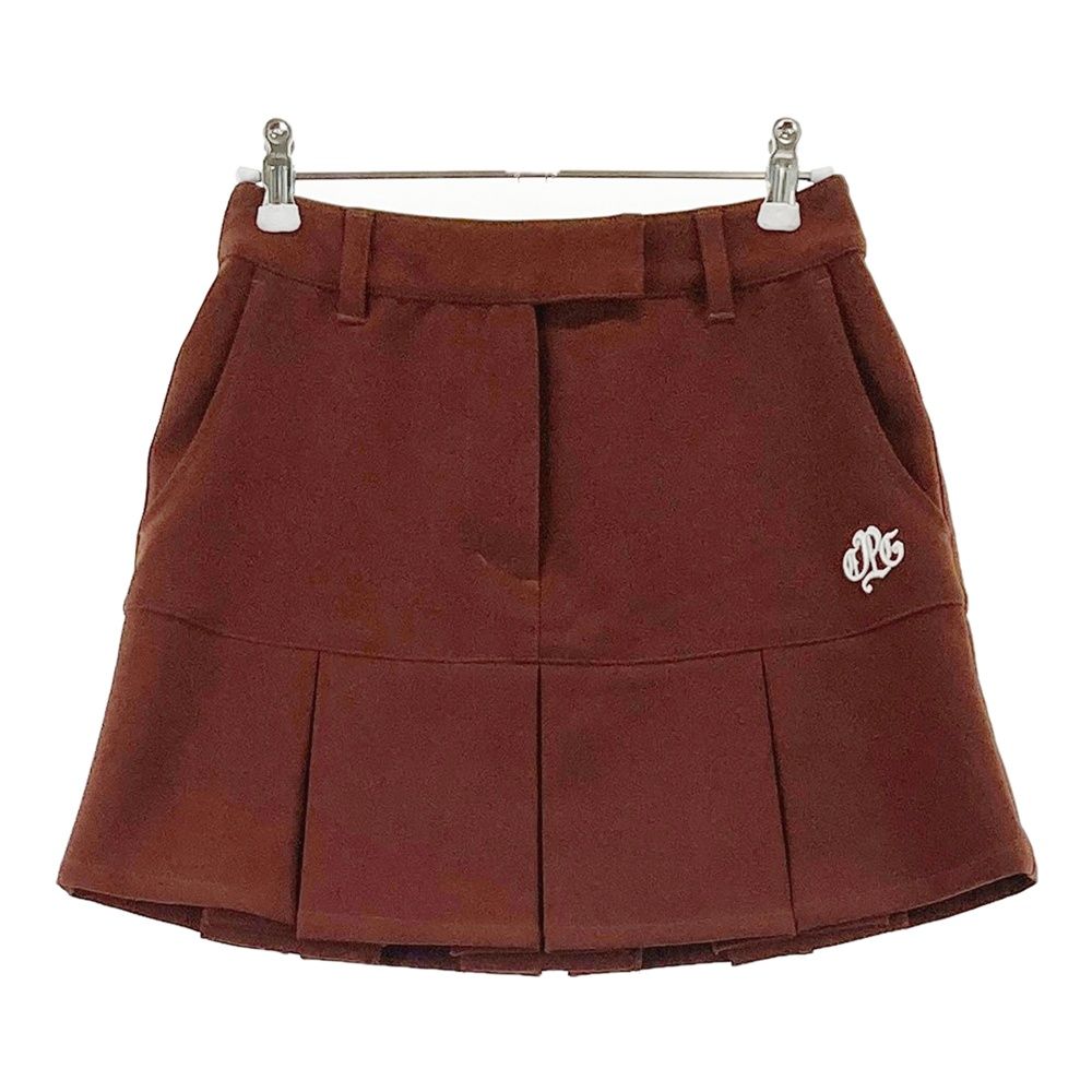 サイズ：1 CPG GOLF シーピージーゴルフ スカート ブラウン系