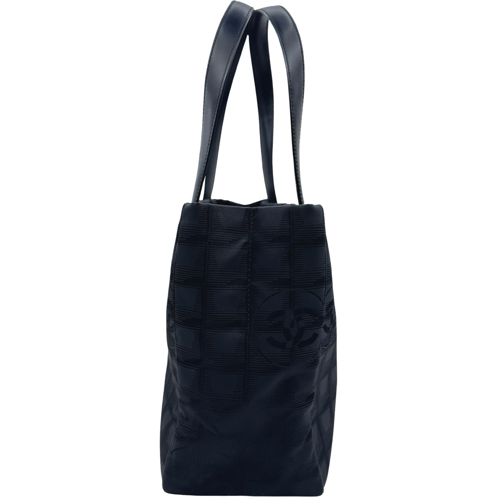 シャネル CHANEL ニュートラベルライントートPM A20457 9番台 ブラック