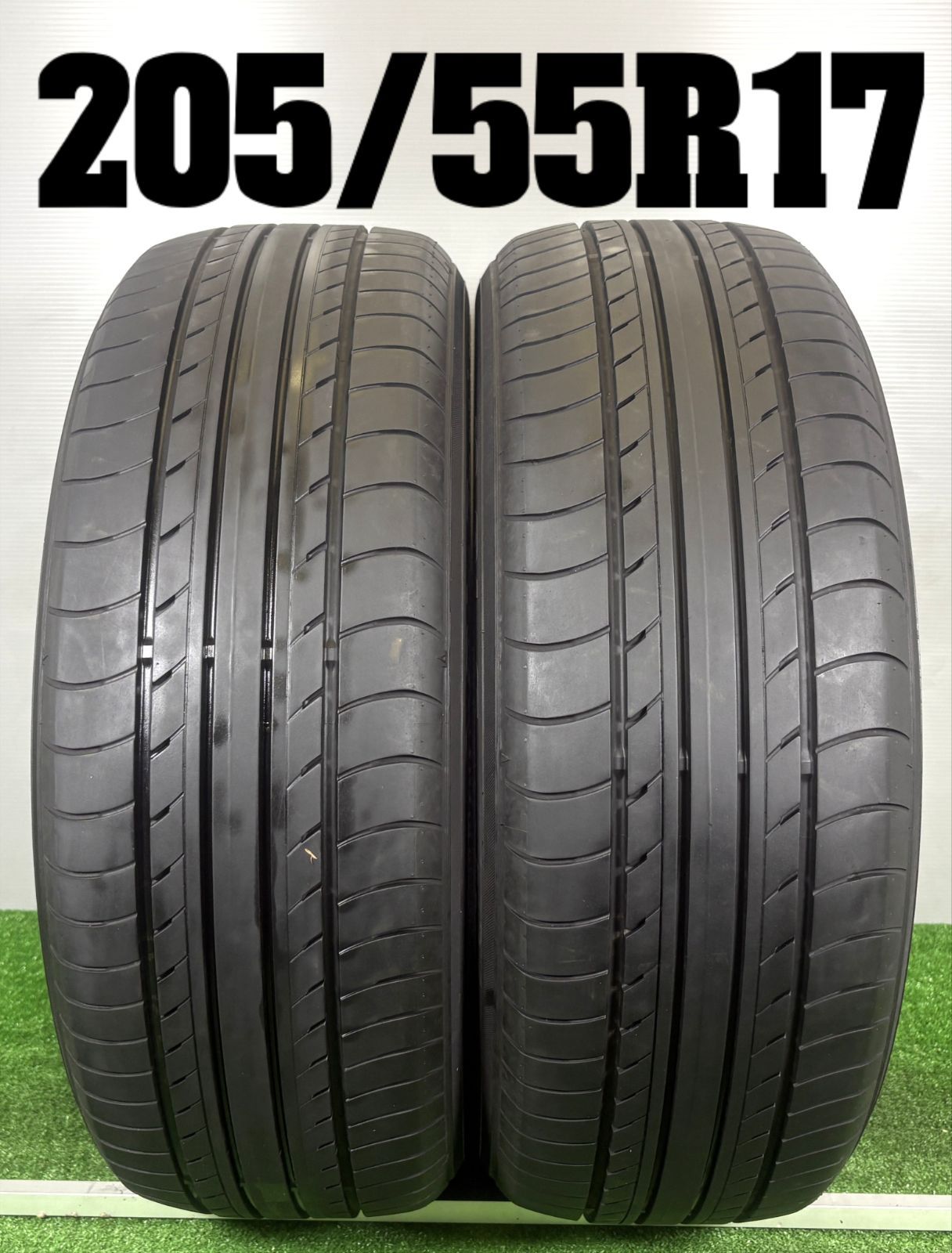 送料無料☆205/55R17 ヨコハマ BLUEARTH E70 2022年製 2本 夏 タイヤ