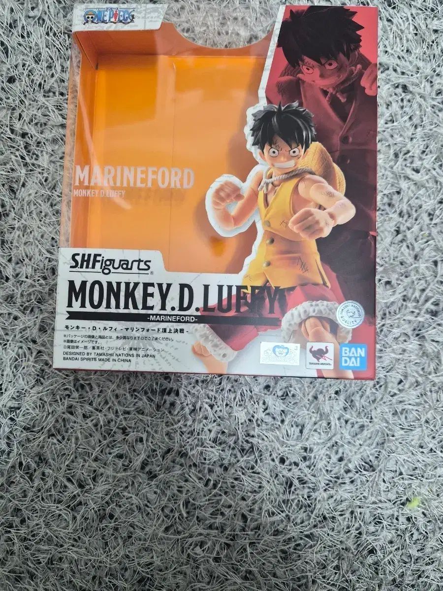 ONE PIECE SHF頂上決戦マリンフォードモンキー・D・ルフィ(ルフィ) アクションフィギュア出品