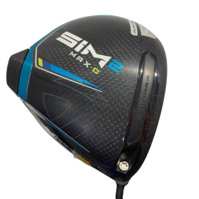 【中古】 テーラーメイド SIM2 MAX-D 9° ドライバー DR 純正特注シャフト (フレックスS) メンズ 男性用 右利き 右用 Cランク ゴルフクラブ