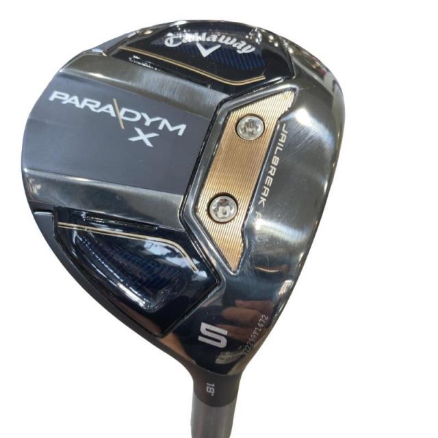 【中古】 キャロウェイ PARADYM X 5W フェアウェイウッド FW VENTUS TR 5 for CW(PARADYM FW) (フレックスR) メンズ 男性用 右利き 右用 Bランク ゴルフクラブ