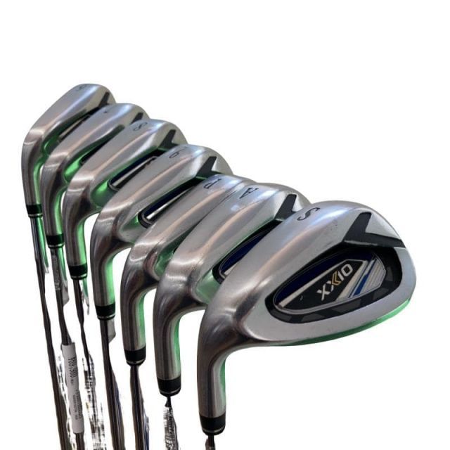 【中古】 ダンロップ XXIO(2022) 7S レフティ アイアンセット IR NS PRO 850GH DST for XXIO (フレックスS) メンズ 男性用 左利き レフティ 左用 Cランク ゴルフクラブ