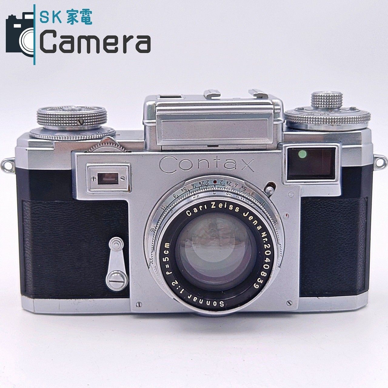 【中古】 CONTAX III Carl Zeiss Jena Sonnar 5cm F2 コンタックス ゾナー レンジファインダー 難有り