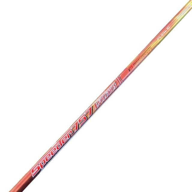 【中古】 タイトリストスリーブ付き(GT系) フジクラドライバー用 シャフト Speeder 757 EVOLUTION II (フレックスS)Bランク ゴルフクラブ