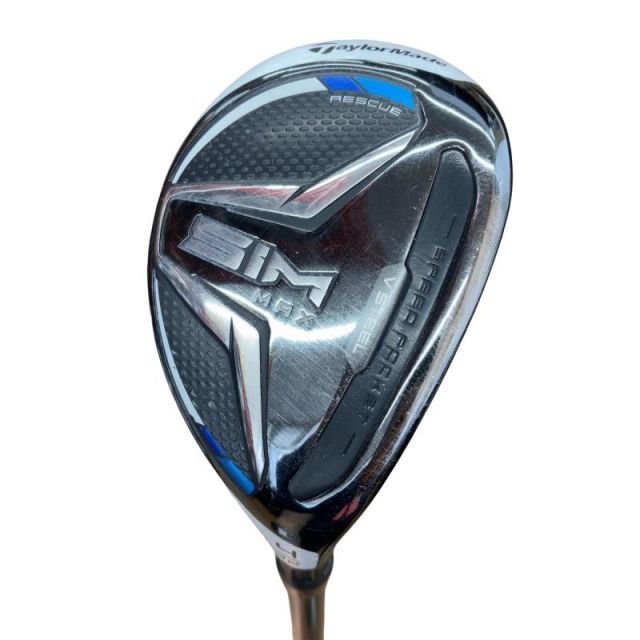 【中古】 テーラーメイド SIM MAX U4 ユーティリティ UT TENSEI BLUE TM60(UT) (フレックスS) メンズ 男性用 右利き 右用 Cランク ゴルフクラブ