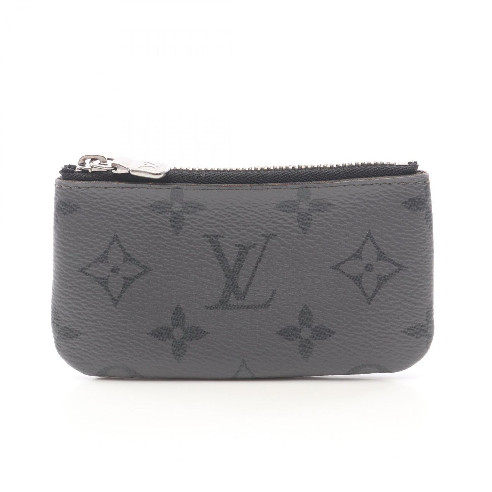ルイ・ヴィトン LOUIS VUITTON コインケース ポシェット クレ モノグラムエクリプスリバース キーリング付き M80905 その他 ポシェット・クレ メンズ Used B