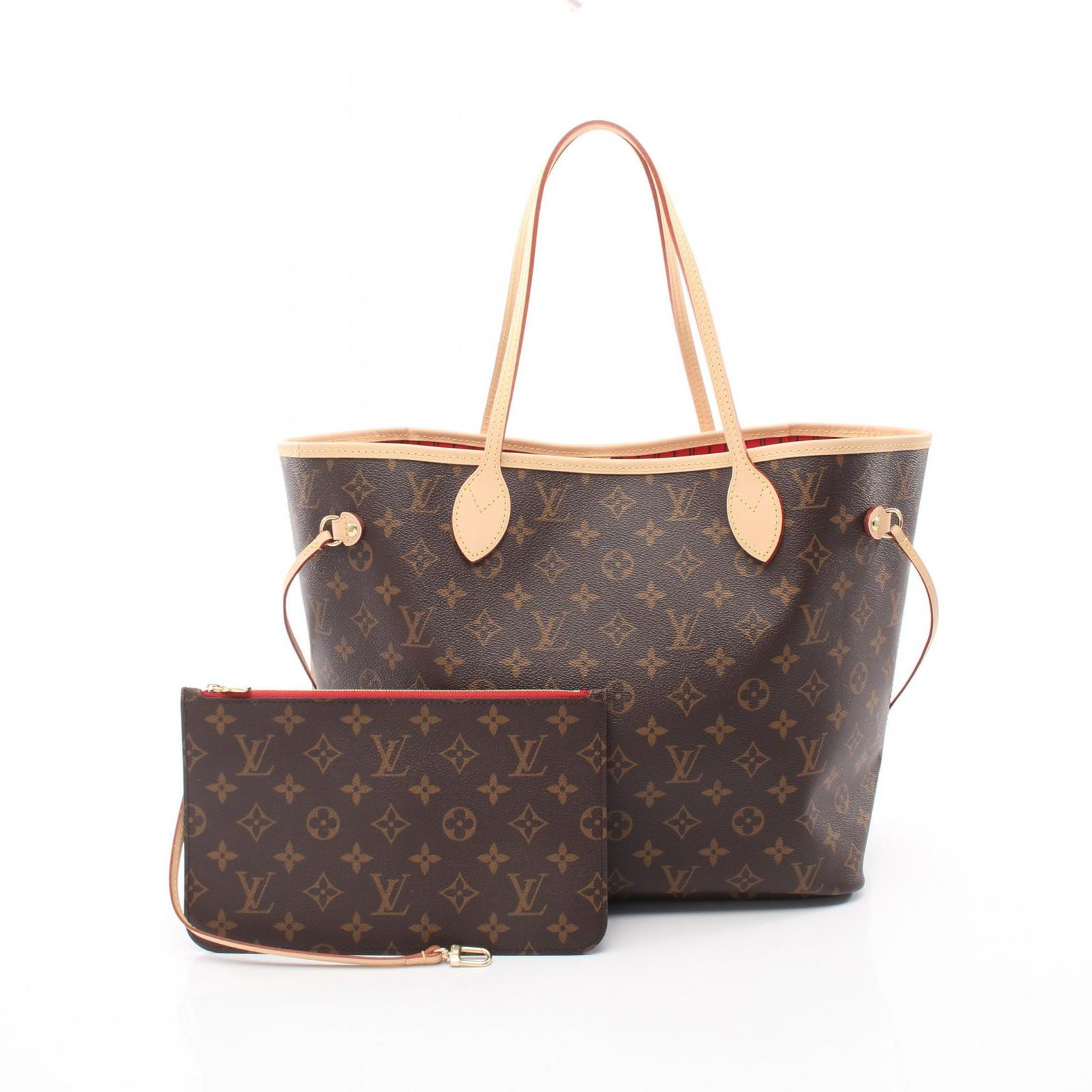 ルイ・ヴィトン LOUIS VUITTON トートバッグ ネヴァーフルMM M46987 スリーズ PVCコーティングキャンバス レザー ネヴァーフルMM レディース 未使用